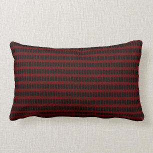Carrelage rouge/noir > Oreillers à lancer à motif