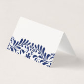 Carrelage Talavera bleu Fiesta Carte Place Décor T (Back)