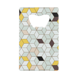Carrelage vintage, motif blanc noir géométrique.