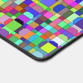 Carrés Abstraits Formes Motif multicolore (Coin)