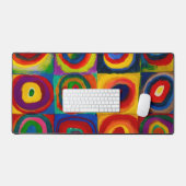 Carrés avec cercles, Abstraits, Wassily Kandinsky (Clavier et souris)