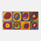 Carrés avec cercles concentriques | Kandinsky | (Recto)