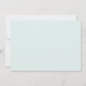 Carrés bébé Faire-part bébé (Dos)