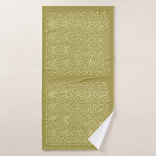 Carrés d'or (Serviette de bain)