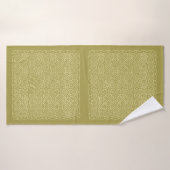 Carrés d'or (Serviette de bain)