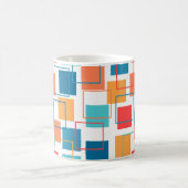 Carrés et grands titres Café Mug (Centre)