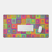 Carrés géométriques colorés (Clavier et souris)
