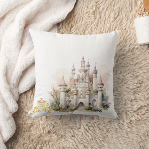Carriage and Castle Nursery Kussen