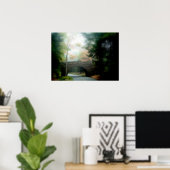 Carriage Bridge Poster (Thuiskantoor)