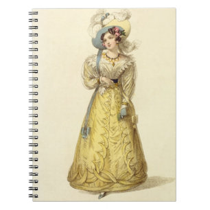Carriage Costume, mode bord van Ackermann's R Notitieboek