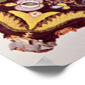 Carriage cushion cover die de Herfst van Poster (Hoek)