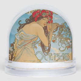 Carriage Dealers by Alphonse Mucha (1902) Sneeuwbol