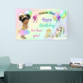 Carriage Magical Rainbow Princess Castle Spandoek (Beurs)