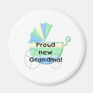Carriage Proud New Grandma Magneet