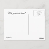 Carriage Town Post Cards Briefkaart (Achterkant)