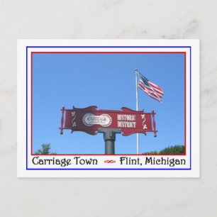 Carriage Town Post Cards Briefkaart