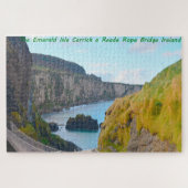 Carrick-A-Rede Rope Bridge Ierland Jigzaag Puzzle Legpuzzel (Horizontaal)
