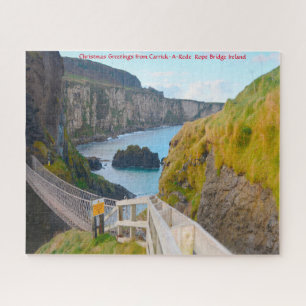 Carrick-A-Rede Touwbrug Ierland Puzzel