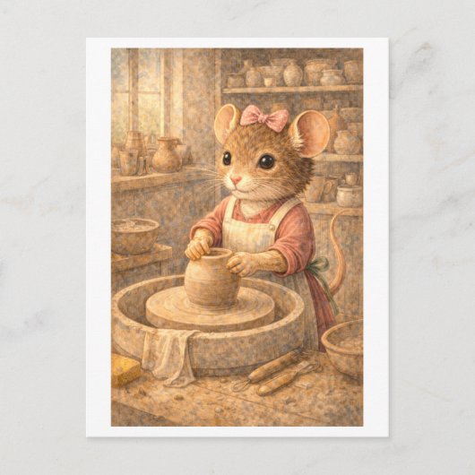 Carrière Muis als Potter Briefkaart (Voorkant)