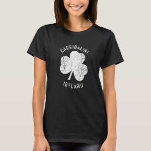Carrigaline Cork Ierland  Shamrock Distress T-shirt