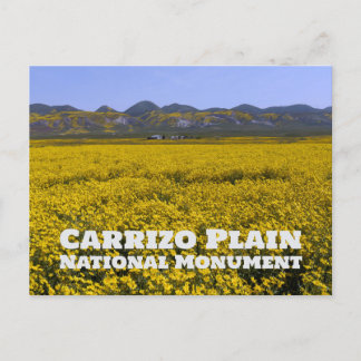 Carrizo Plain National Monument Briefkaart