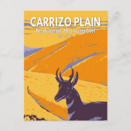 Carrizo Plain National Monument California  Briefkaart