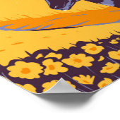 Carrizo Plain National Monument California Poster (Hoek)