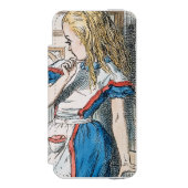 Carroll: Alice, 1865 Incipio iPhone Portemonnee Hoesje (Voorkant Agenda)