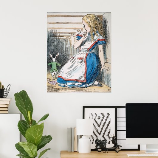 Carroll: Alice, 1865 Poster (Thuiskantoor)