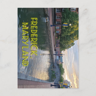 Carroll Creek Frederick Maryland #2 Briefkaart