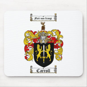 CARROLL FAMILY CREST - CARROLL COAT WAPENS MUISMAT