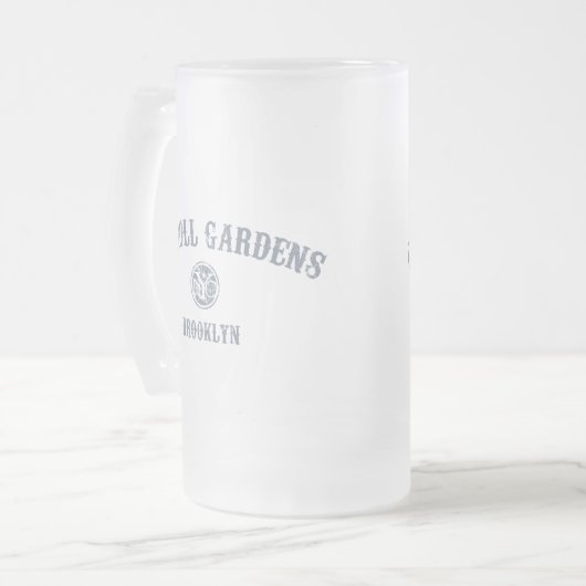 Carroll Gardens Matglas Bierpul (Voorkant links)