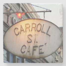 Carroll St Cafe Cabbagetown, Carroll St Cafe Stenen Onderzetter