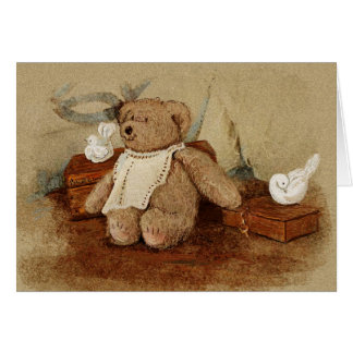 Carroll Teddy Bear Card