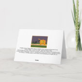 Carrosse citrouille carte de Halloween de Sleepy H (Dos)