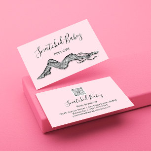 Carrosserie QRCODE Black Silver Grey Visitekaartje