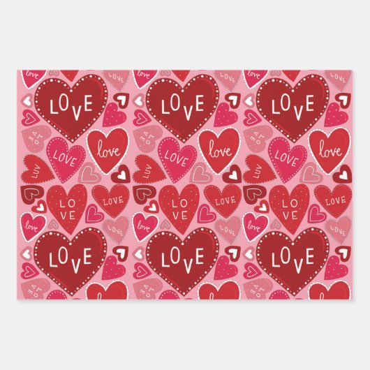 Carrosserie rouge rose Enveloppement Papier Feuill (Devant)