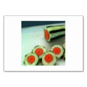 Carrot Cucumber Reading Flashcards for Adults Kaart (Voorkant)