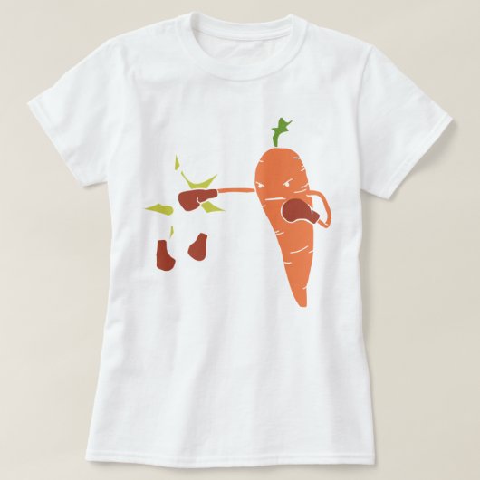 Carrot Knockout T-shirt (Design voorkant)