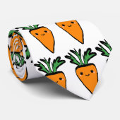 Carrot tie stropdas (Opgerold)