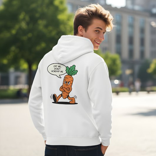 CARROT VEGAN HOODIE
