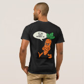 CARROT VEGAN T-SHIRT (Achterkant volledig)