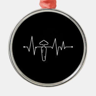Carrot Vegetable Vegan Metalen Ornament