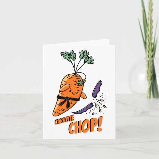 Carrote Chop. Kaart (Voorkant)