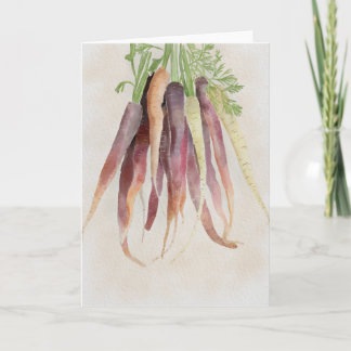 Carrots, 5x7 Note Card Kaart