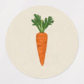 Carrots and Carrots | Stationery and Gift Stickers (Design 1)