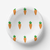 "Carrots" papieren Bowls Papieren Kommen (Voorkant)