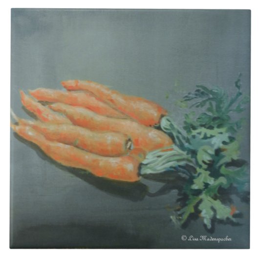 Carrots Tile Tegeltje (Voorkant)