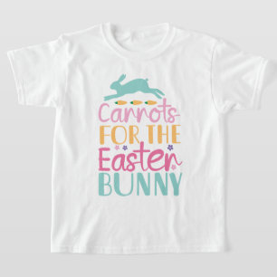Carrots voor de paasbunny t-shirt