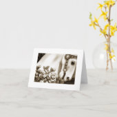 Carrousel 13 Carte de note (Fleur jaune)